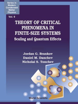 cover image of Theory of Critical Phenomena In Finite-size Systems